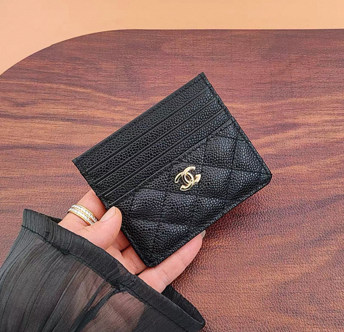 "Lauvra" - Kartenhalter