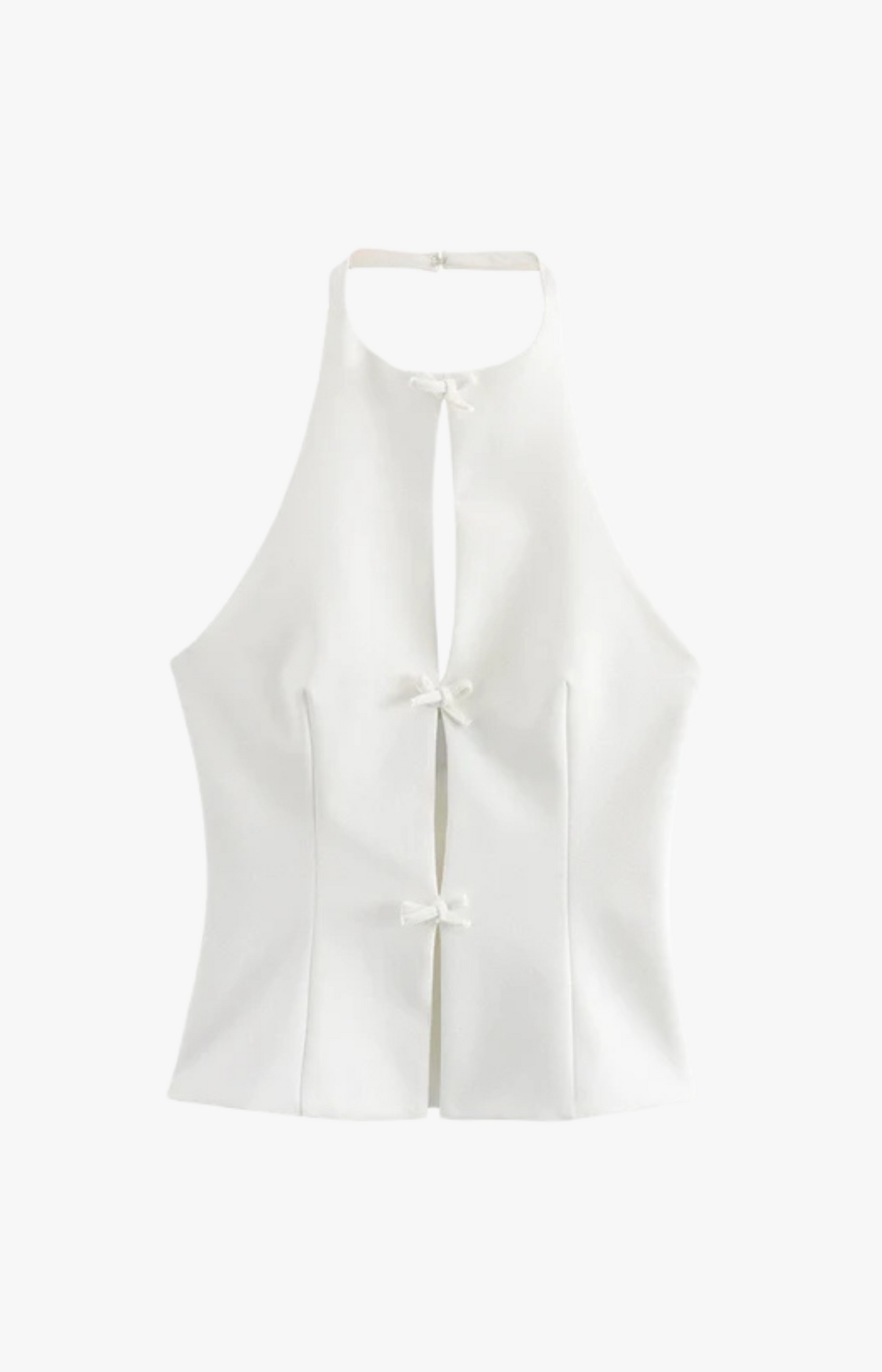 "Bonnie" Top mit Schleifen