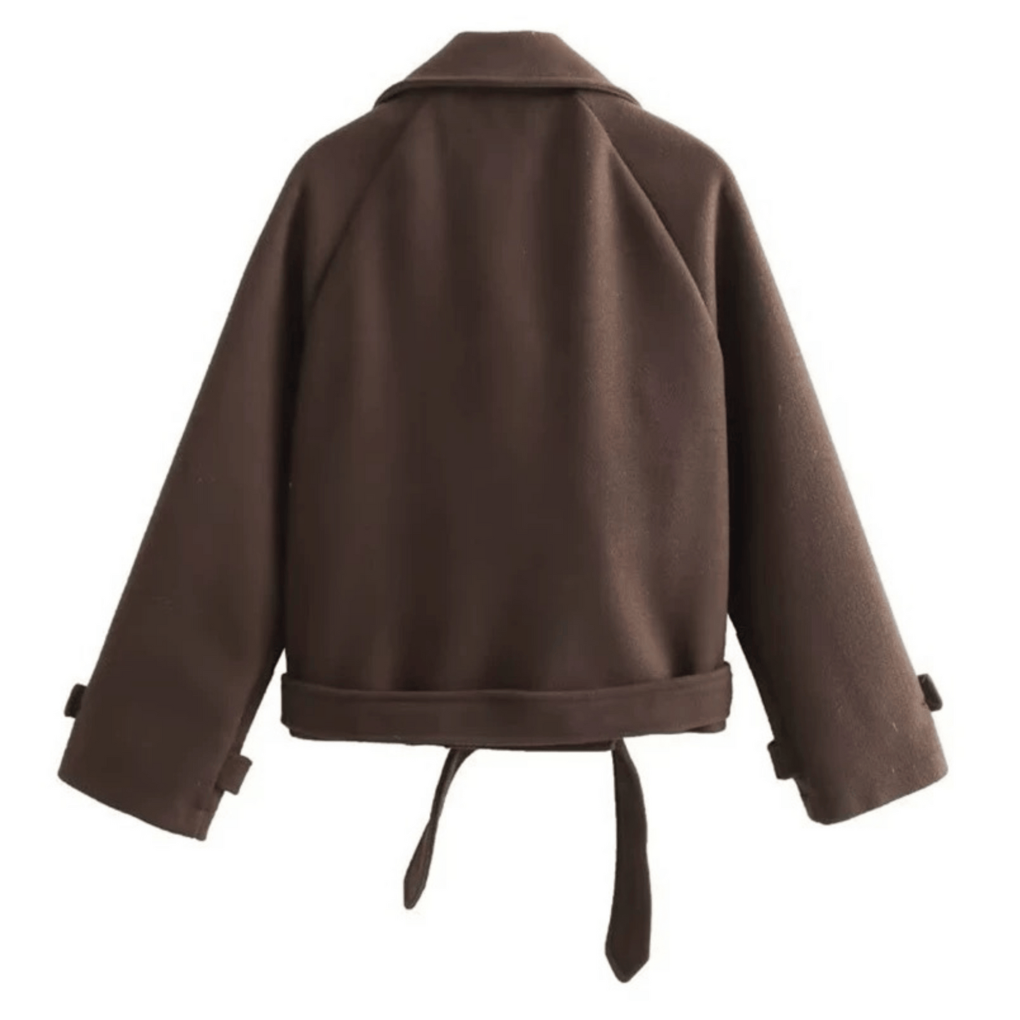 "Brianna" Cropped Trenchcoat