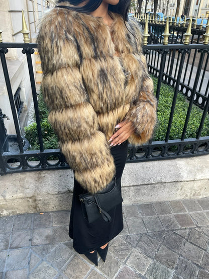 "Miryah" Fur Coat