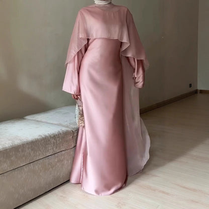 "Satin Rose" Abaya