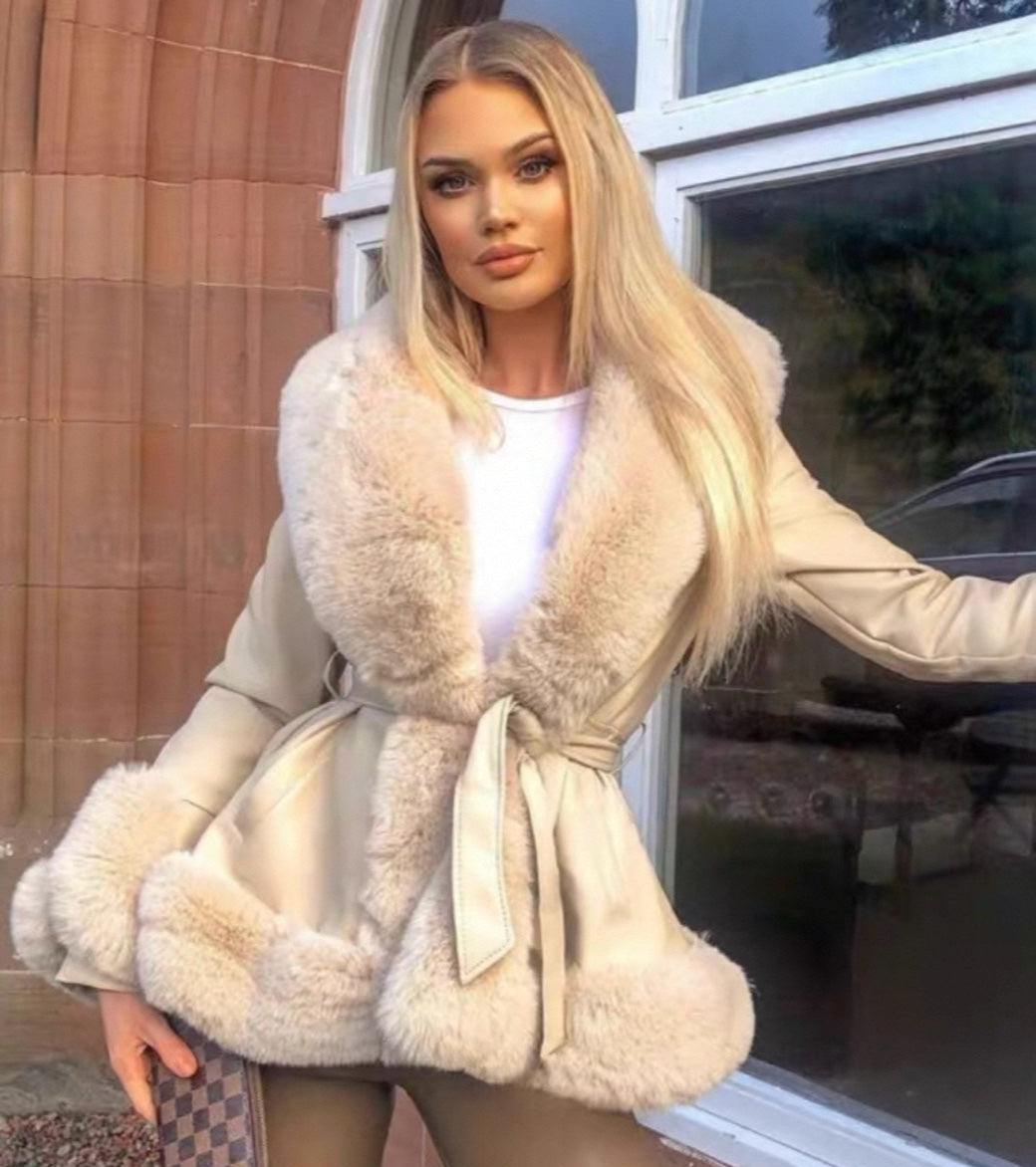 "Seraphina" Faux Fur Coat