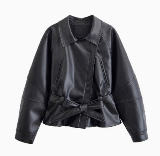 „Jasmin“ Lederjacke