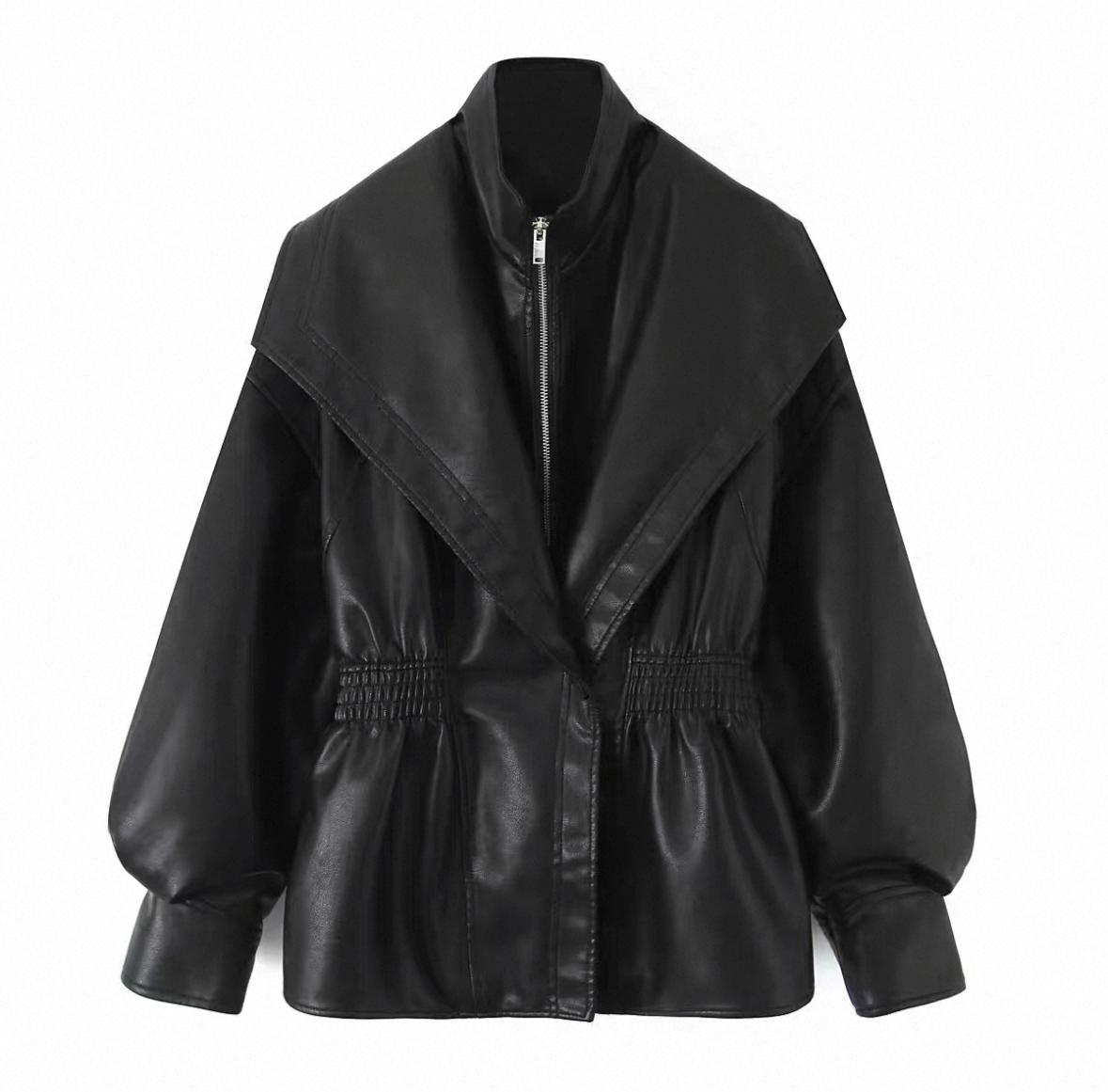 "Olivia" Lederjacke