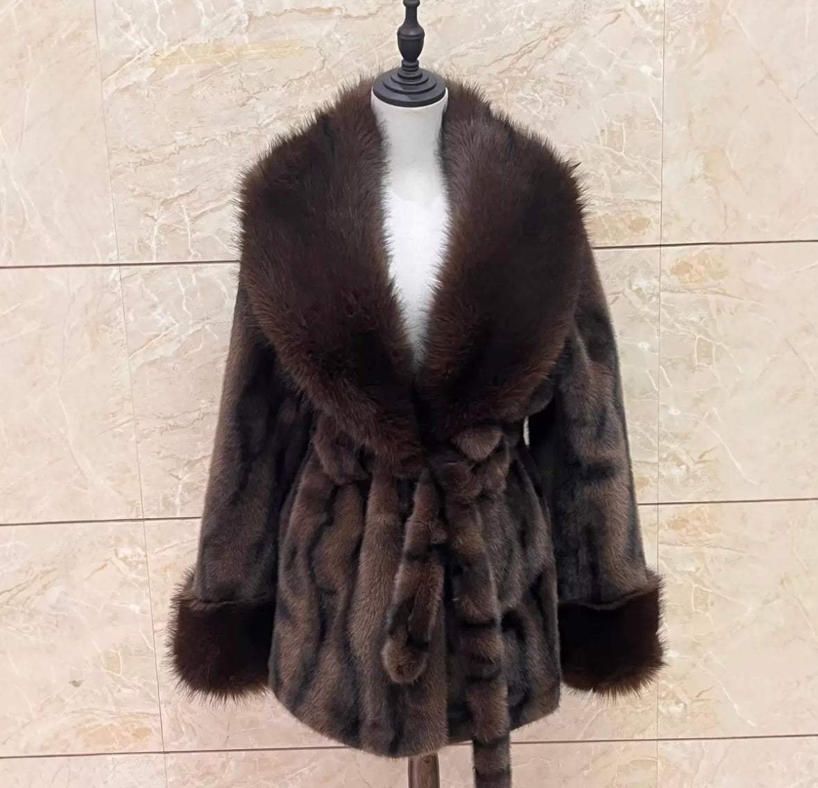 "Luisa" - Wollmantel