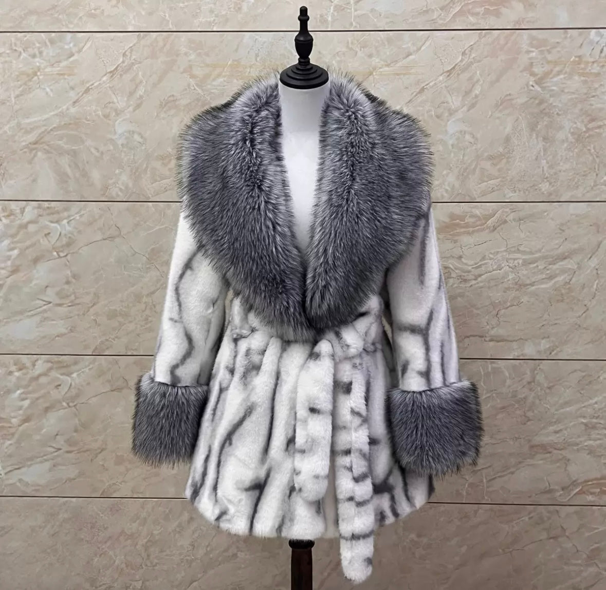 "Luisa" - Wollmantel