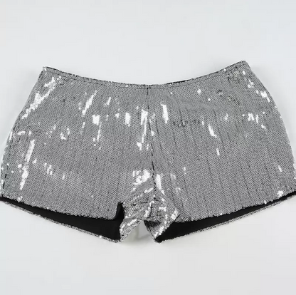 „Noir“- Glitzershorts