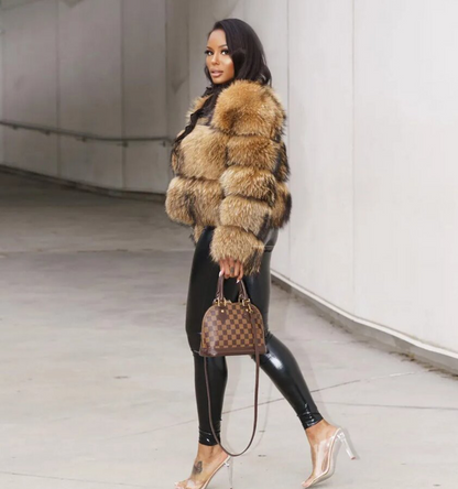"Miryah" Fur Coat