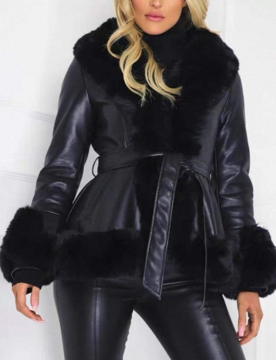"Seraphina" Faux Fur Coat