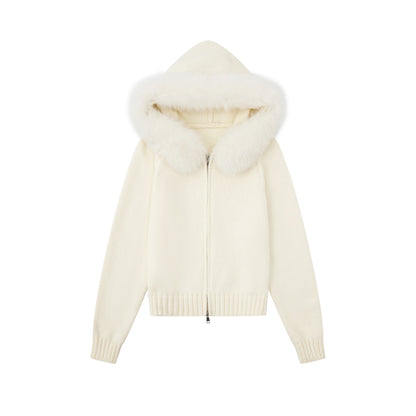 "Emilia" Fur Cardigan