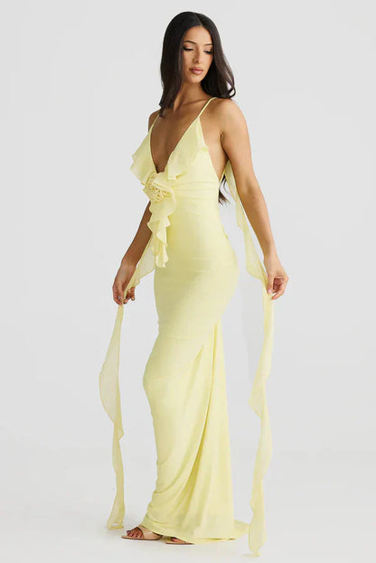 "Sunflower" Maxikleid